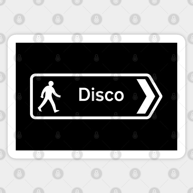 Disco Sticker by Monographis